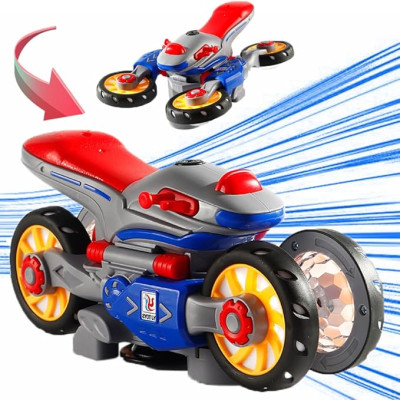 Motorbike Toy with Music & LED Light